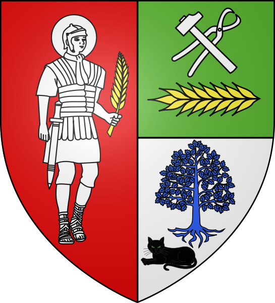 Blason ville fr saint maurice sur dargoire rhone svg